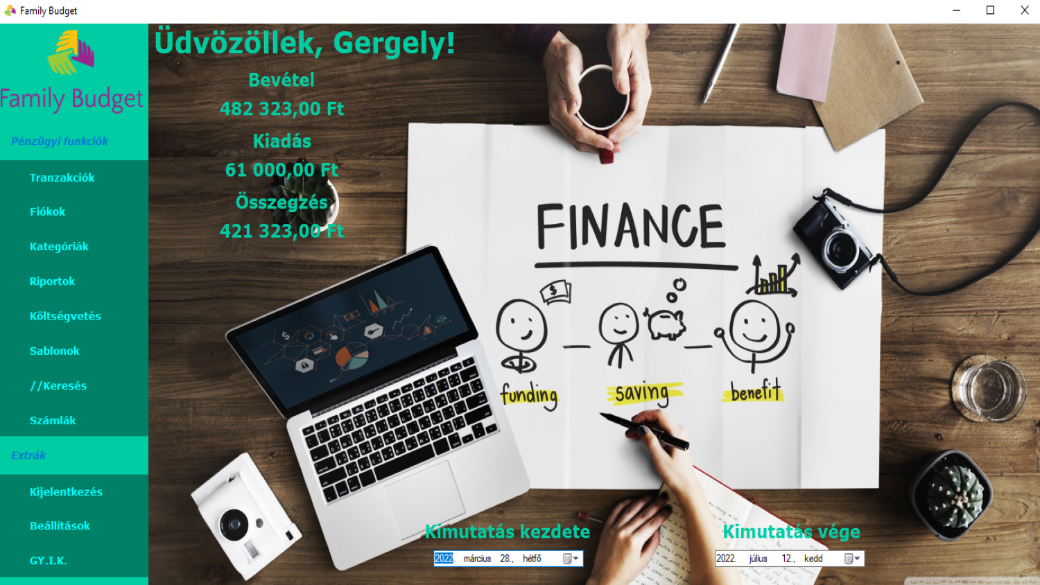 Family Budget project preview