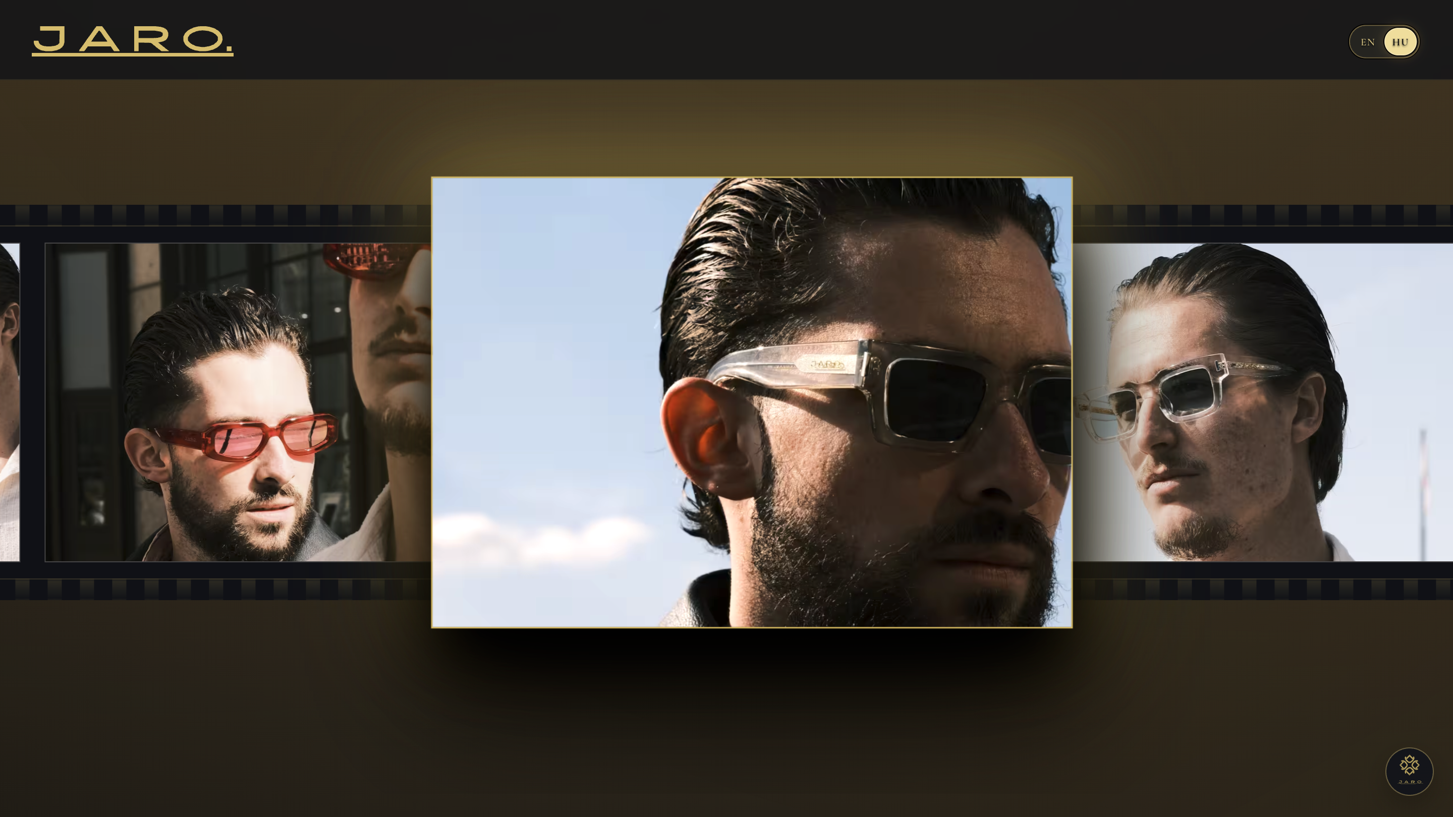 JARO Eyewear szemüvegkollekció editorial termékbemutatója
